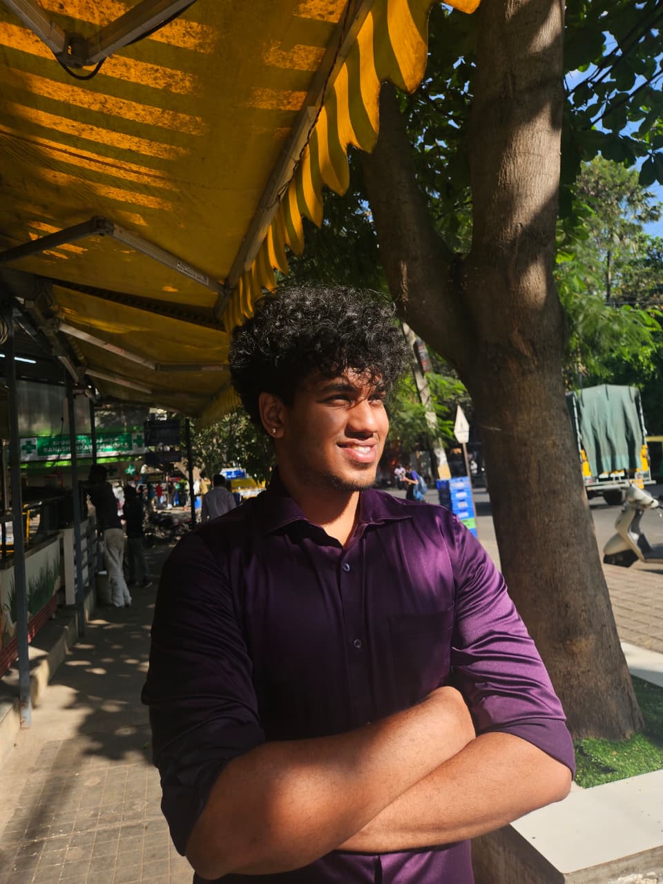 Pixel-art avatar of Siddharth, your guide